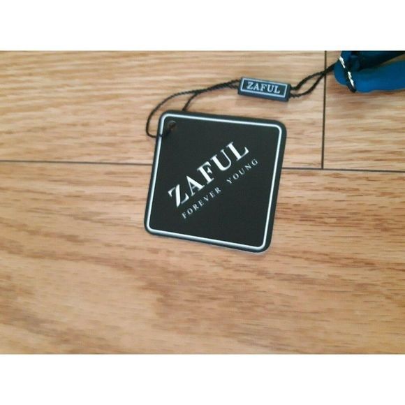 Zaful Bikini Two Piece Bathing Swim Suit Blue Sm - Picture 2 of 3